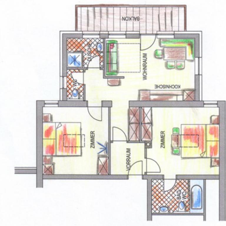 Апартаменти Haus Rosmarie Нойштіфт-ім-Штубайталь Номер фото